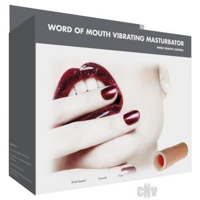 Link Word Of Mouth Vibe Oral Stim Flesh