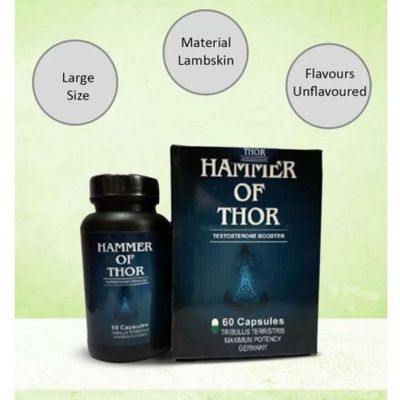 Hammer Of Thor Male Sexual Stamina & Erection Booster Capsule