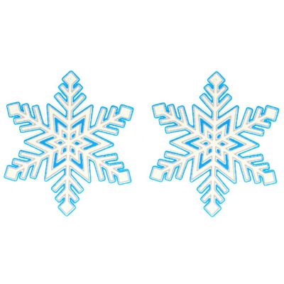 Edible Wintermint Snowflake Pasties