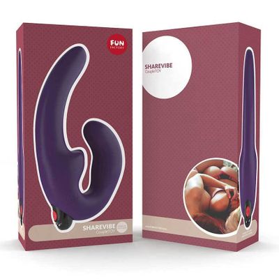 Fun Factory - ShareVibe Couple's Strap-On Vibrator (Dark Violet)