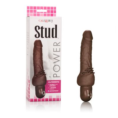 California Exotics - Power Stud Cliterrific Vibrator (Brown)