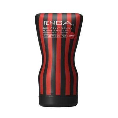 Tenga - New Squeeze Tube Cup Masturbator Hard (Black)