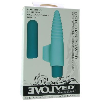 Unicorn Power Silicone Finger Vibe