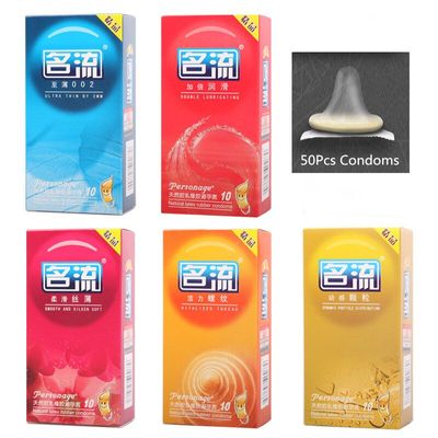 PERSONAGE 10 Pcs/Lot Hot Sale Quality Sex Products Of Natural Latex Condoms For Men Adult Better Sex Toys Safer Contraception