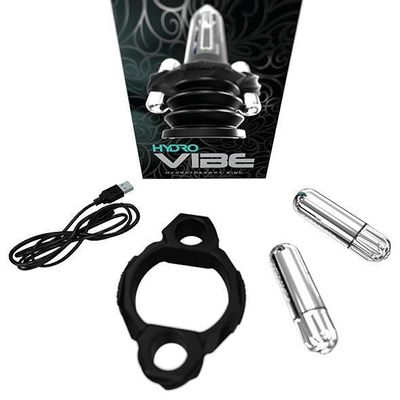 Bathmate - Hydro Vibe Hydrotherapy Ring Penis Pump Accessory (Silver)