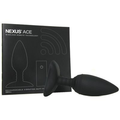 Ace Remote Vibrating Butt Plug - Small