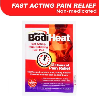 Beyond Bodi Heat - Non Medicated Heat Pack Single (White)