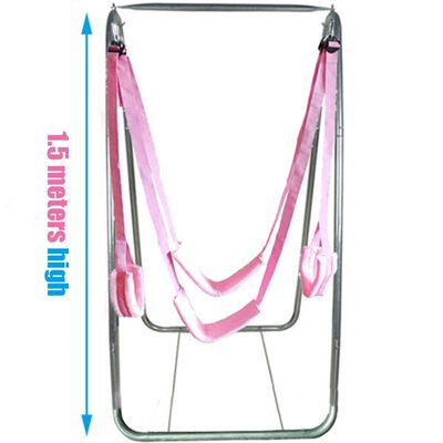 SM sex swing frame landing frame hanging sex swing Acacia hammock hanging chair position cushion sofa passionate flirtation