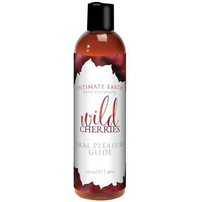 Intimate Earth - Lubricant Wild Cherries 120 ml (Red)