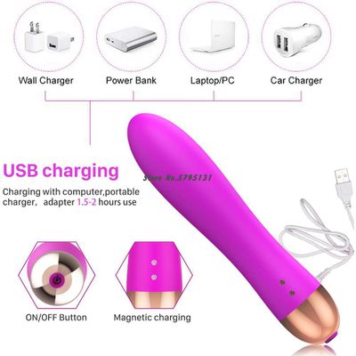 Wireless Massage Wand Rechargeable Powerful Vibrating Massager, Handheld Neck Back Body Massager Tool For Sport Recovery