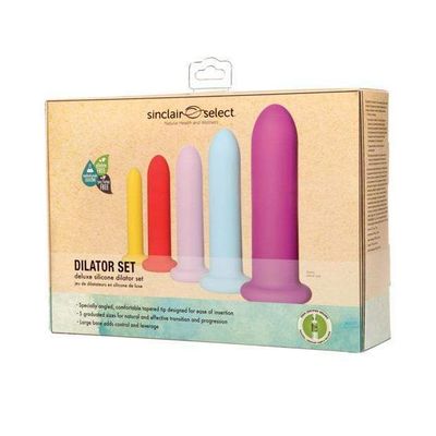 Sinclair Select - Deluxe Silicone Dilator Set (Multi Colour)