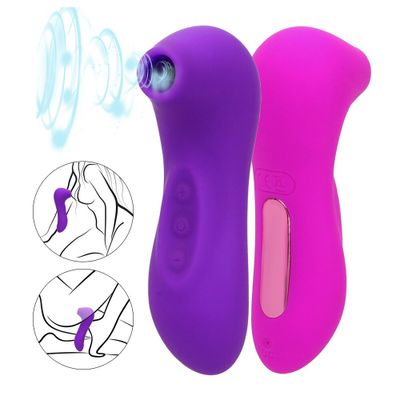 Female Sucking Pulse AV Stick USB Charging Suction 10 Frequency Vibrator Explosion Models