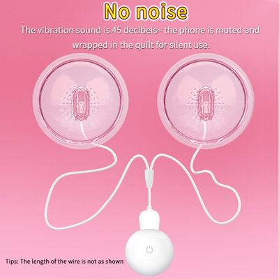 Soft Breast Vibrating USB Rechargeable Female Nipple Sucker Pussy Clitoris Massager Breast Stimulator Enlarger Suction Sex Toys
