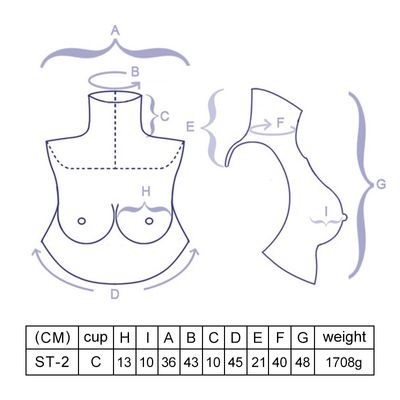 BFACCIA 2019 New Silicone Breast Artificial Realistic Fake Boobs Tit  for Crossdresser Transgender Sex Toy Shop