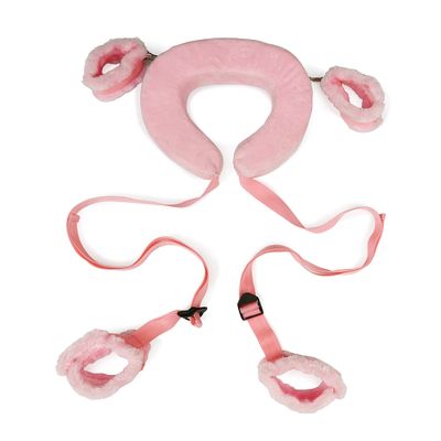 BDSM Bondage Set Sey Toy Restraint Bondage Soft Pillow Collar Handcuffs Leg Cuffs SM Gear for Women Couple Slave Sex Games