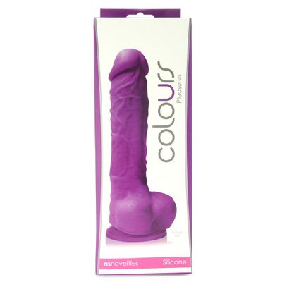 Colours 5 Inch Firm Silicone Dildo