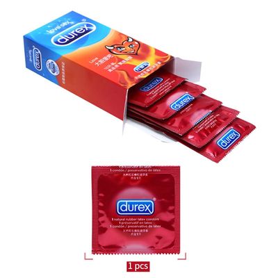 Genuine Durex Condoms for Men Ultra Thin Penis Cock Sleeve Natural Latex Lubricated Condom Adults  Intimate Sex Toys Products