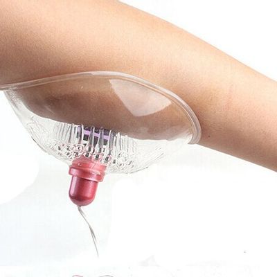 Healthcare Breast enhancement Vacuum Nipple Vibrator 7 Speed Rotating Nipple Teasers Breast Massager Enhancer Sex Toys For Woman