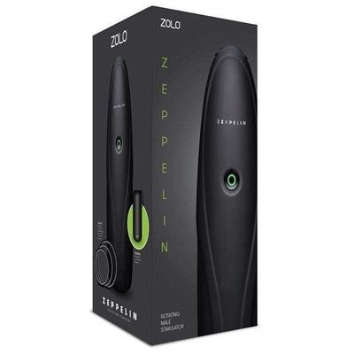 Zolo - Zeppelin Rotating Male Stimulator Masturbator (Black)