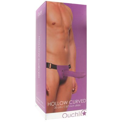 Ouch! Hollow Curved Strap-On