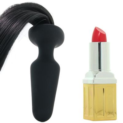 Scandal Pony Play Butt Plug & Bit Gag Kit