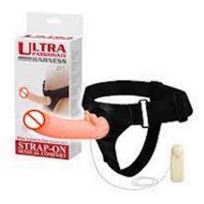 Strap On Dildo with Vagina Ultimate Remote Control Vibration with Harness – SEX TANTRA