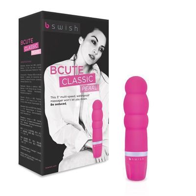 B Swish - Bcute Classic Pearl Vibrator (Rose)