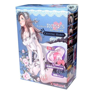 Magic Eyes - La Vie En Roses Crystal Hard Onahole (Clear)