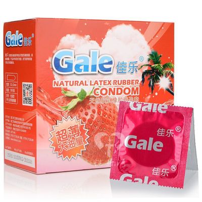 50PCS New Sex Products Gale Ultra Thin Condom Strawberry Flavored Condoms For Men Adult Natural Latex Condoms Sex Toys