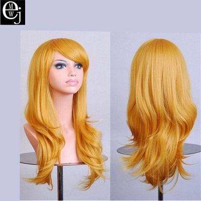 Hair For Sex Doll Cos play 70cm Long Curly Hair Anime Wig For Silicone Sex Doll Wigs For Black Women Sex Dolls Accessories