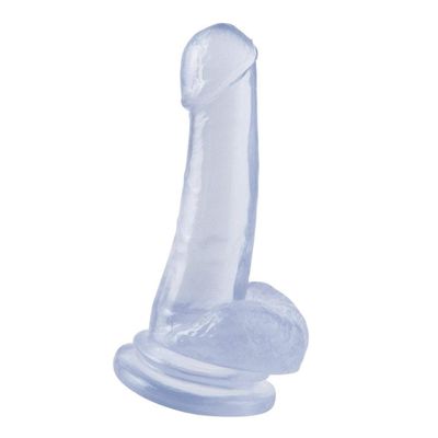 Pipedream - Basix Rubber Works Suction Cup Dong 8" (Clear)