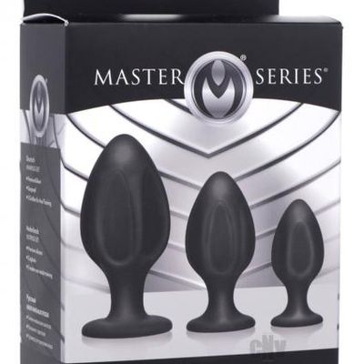 Ms Triple Juicers Anal Trainer Set Black