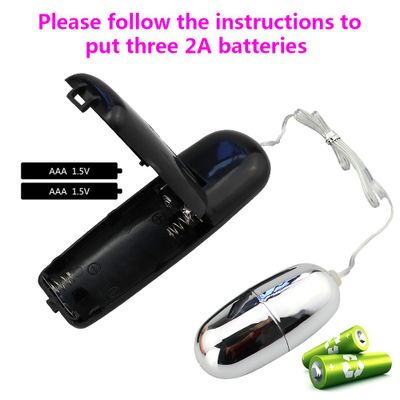 Remote Control Wired Love Egg Vibrator Bullet Waterproof Clit Anal Shock  Massager Speed Adjustable Vibrating Sex Toys for Women