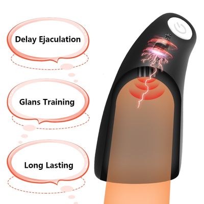 20 Modes Penis Vibrator Glans Trainer Penis Enhancement Glans Erection Training Male Masturbator Long Lasting Sex Toy for Men