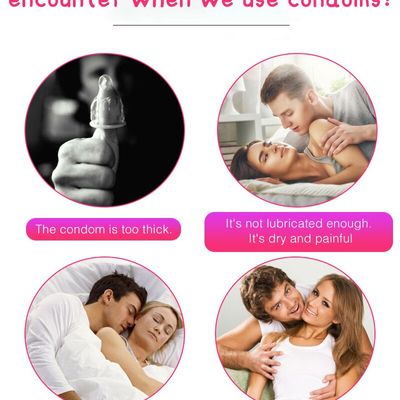 5/10/20Pcs Condoms Natural Latex Smooth Lubricated Condom Contraception Adult Life Condoms For Men Sex Toys Sex Products