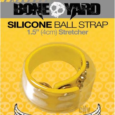 Boneyard Silicone Ball Strap Yellow