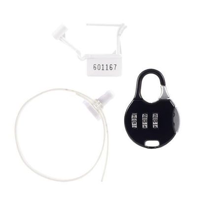 Lock A Willy - Cock Cage and Lock Set (Black)