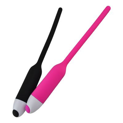 Vibrator Penis Plug Uretral Dilator Silicone Irritation Rod Urethral Sound Rods Catheters Sounds Sex Products Sex Toys