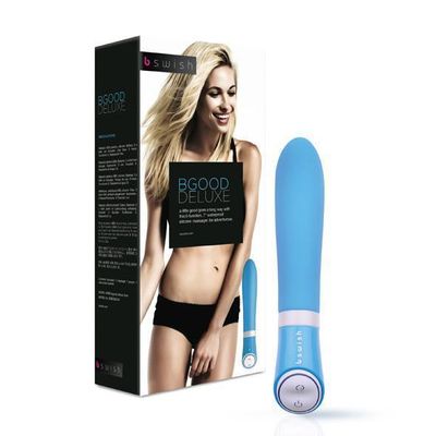 B Swish - Bgood Deluxe Vibrator (Blue)