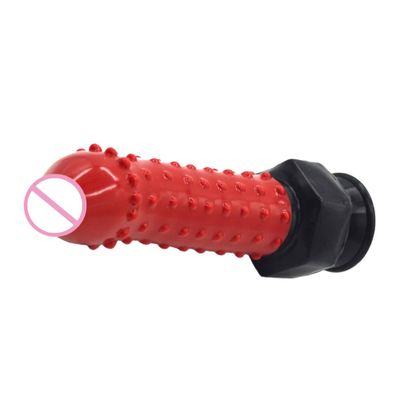 Sex Toy For Women Masturbation Soft Stick Suction Fake Penis Vagina Stimulate Liquid Silicone Dildo Realistic Wolf Tooth Dotted