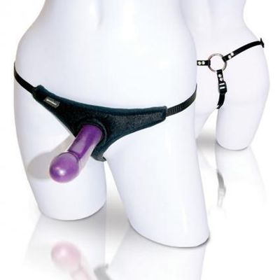 Bikini Strap-On &#038; Silicone Dildo Set