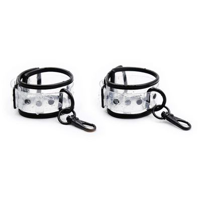 Transparent Bondage Set Handcuffs Sex Toys for Women with Bdsm Mask Adults Game for Couples Bdsm Sexy Bondage Fetish