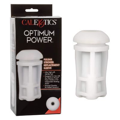 California Exotics - Optimum Power Pulsar Stroker Replacement Sleeve (White)