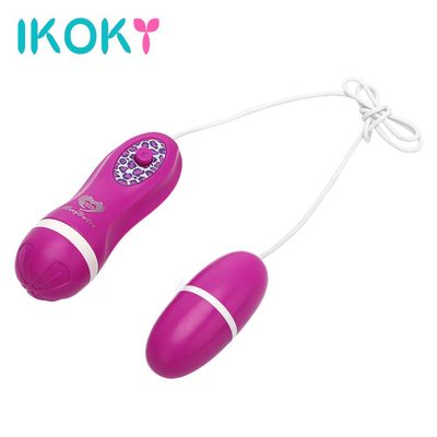 IKOKY Vibrator Strong Faloimitator Vibrating Egg Adult Product Clitoris Stimulator Sex Toys for Woman Female Adult Product