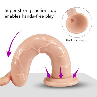 Female Masturbation Jelly Dildo Small Dildo Realistic Anal Dildo With Suction Cup Sex toys For Women, penis Dildo for lesbian