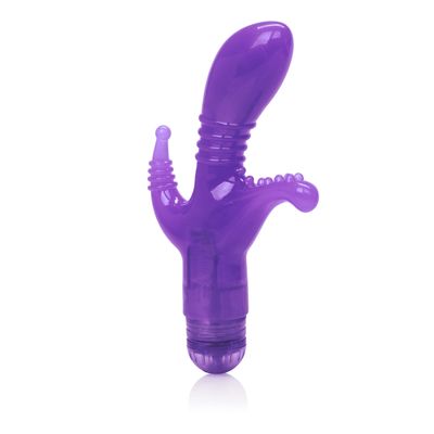 California Exotics - Triple Tease G Spot Vibrator (Purple)