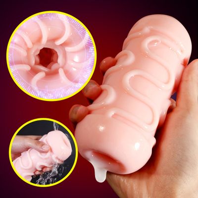 Buy Sex Toys for Men Sex Masturbation Cup Real Vagina Pussy Artificial