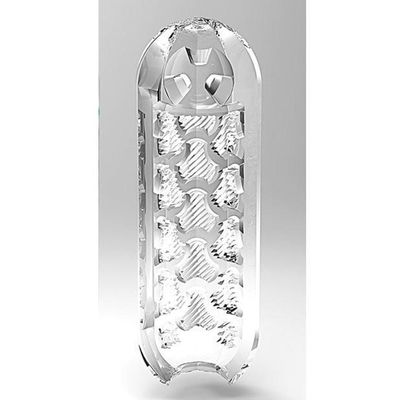 Tenga - 01 Tetra Spinner Masturbator Soft Stroker (Clear)