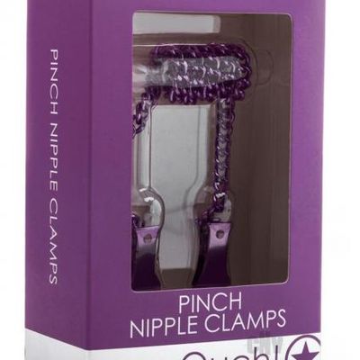 Ouch Pinch Nipple Clamps Purple