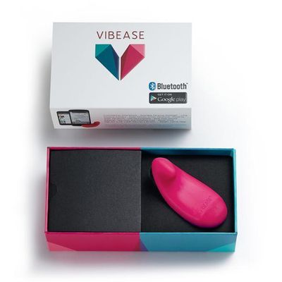 Vibease - iPhone & Android App-Controlled Vibrator (Pink)